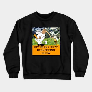 kiwimana Buzz Podcast Image Crewneck Sweatshirt